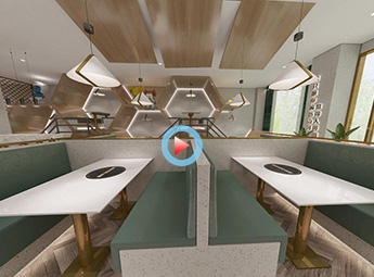 杭州富陽火鍋店設(shè)計(jì)裝修全景案例效果圖