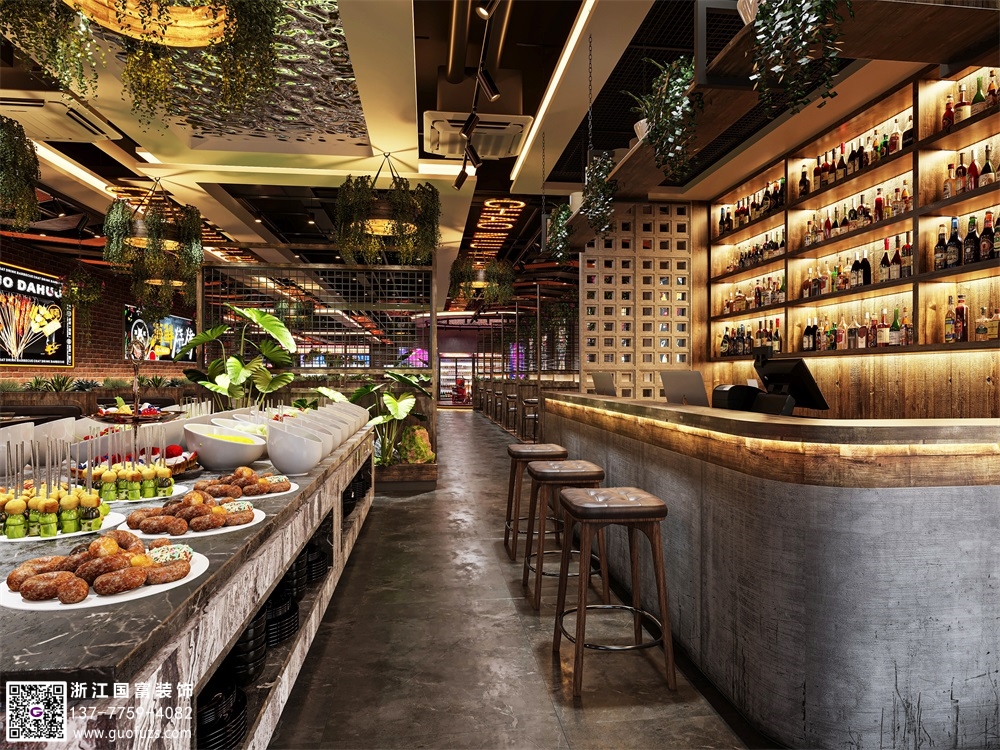 自助燒烤餐廳裝修該怎么設(shè)計(jì)？